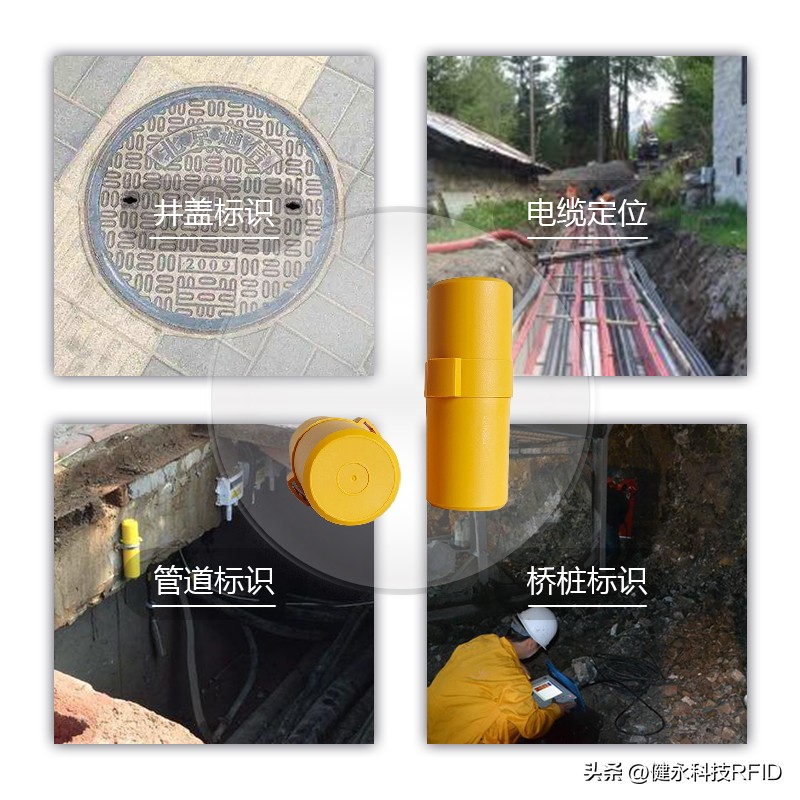 RFID识别标签,rfid可以用在地埋光缆