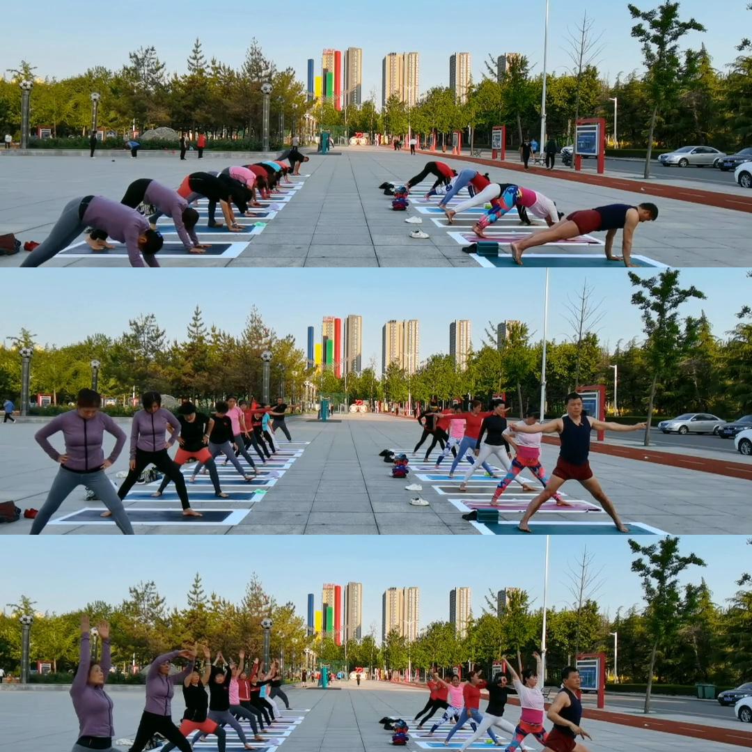 晨练爆汗瑜珈,瑜伽晨练