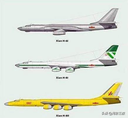 轰8战略轰炸机,就算和原型同期的米亚4相比,差距还是相当大