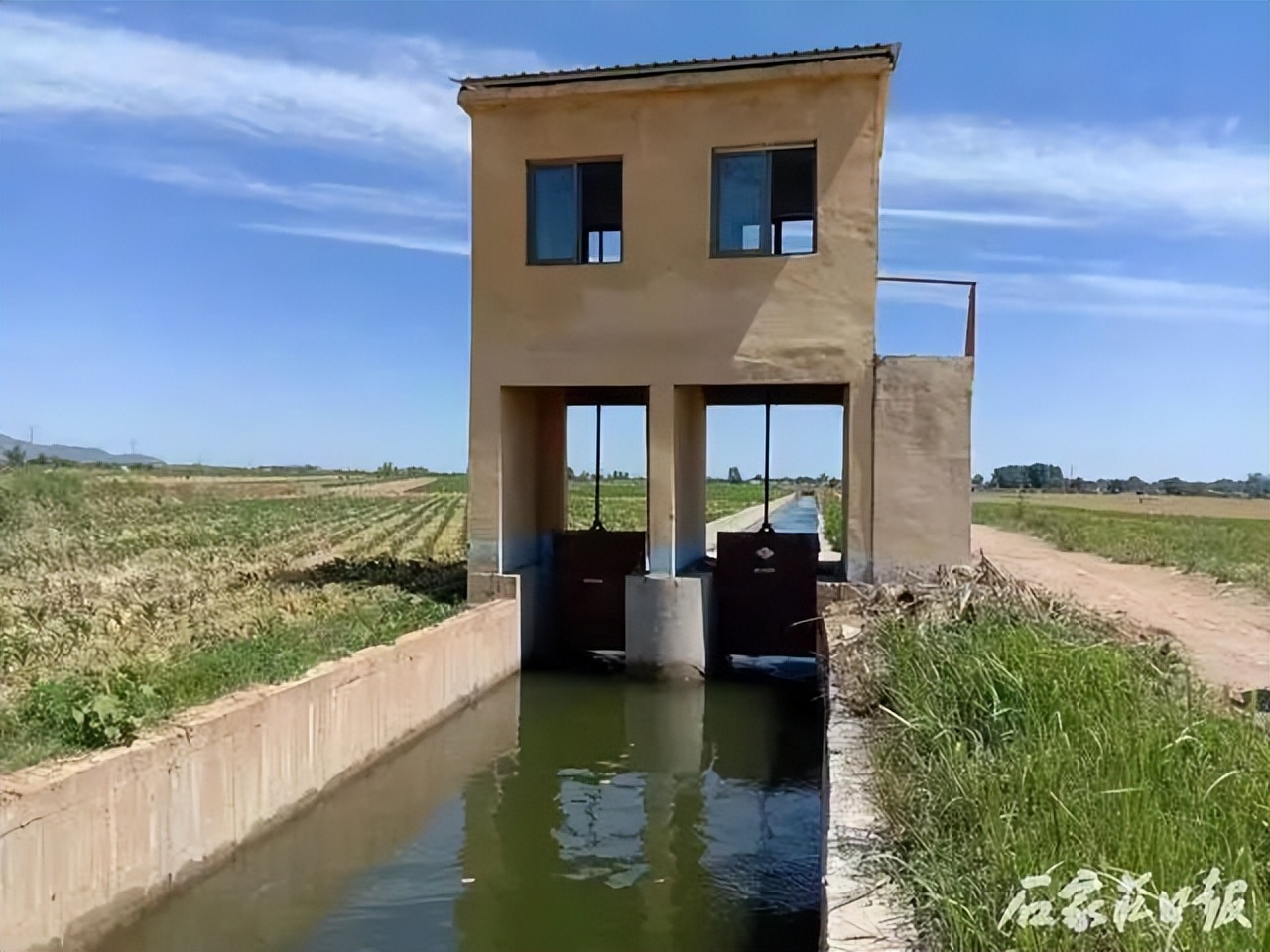 元氏县八一灌区,元氏八一水库建在哪里