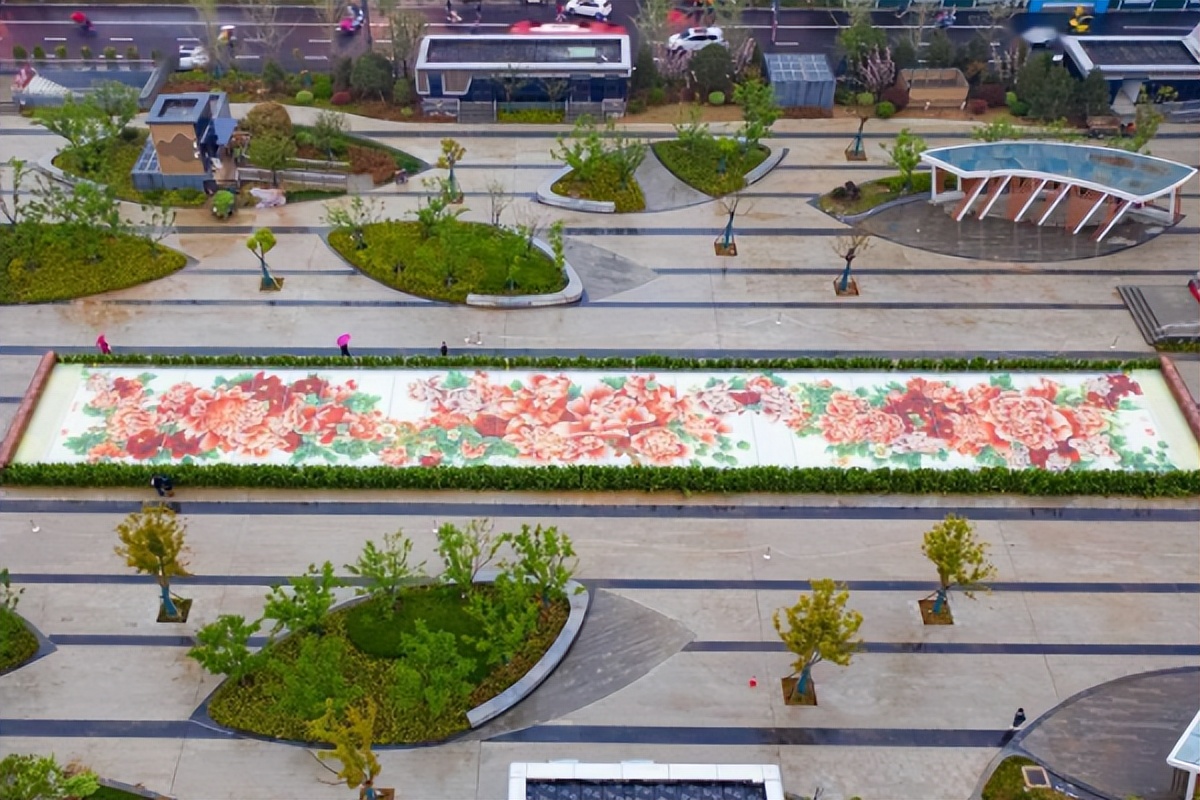 洛阳牡丹公园最新规划图,洛阳牡丹广场简介