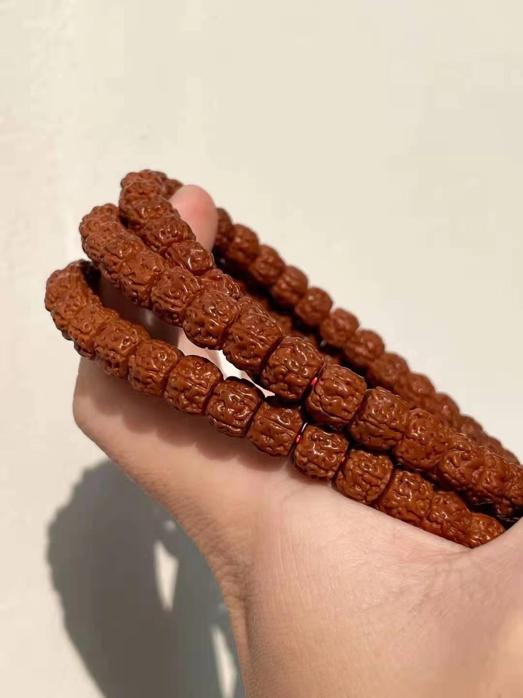 盘玩出来最好看的几种手串,文玩手串快速包浆上色