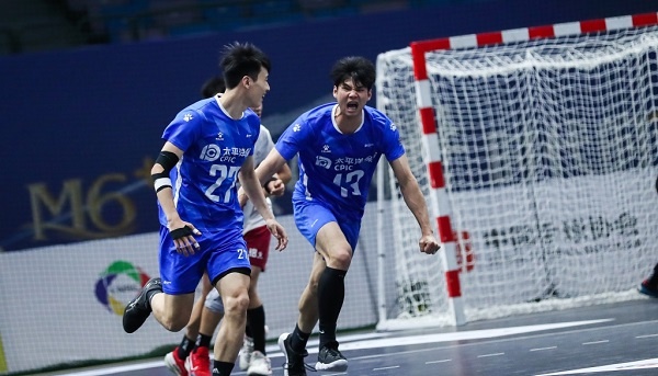 中国男子手球超级联赛江苏对天津,宿迁手球总决赛