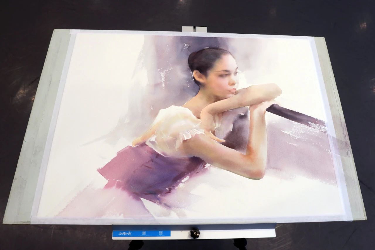 中国当代实力派水彩画家柳毅,柳毅老师的水彩人物画