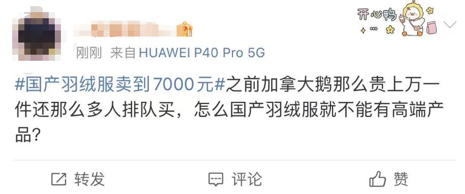 羽绒服7000元国产,羽绒服7000元打折后499元