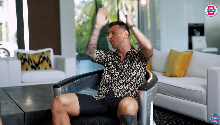 梅西家人采访完整视频,梅西与亲友