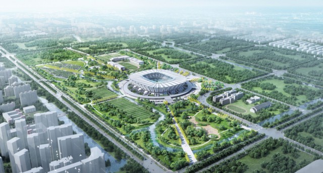 苏州昆山足球场建设,昆山足球场什么时候完工