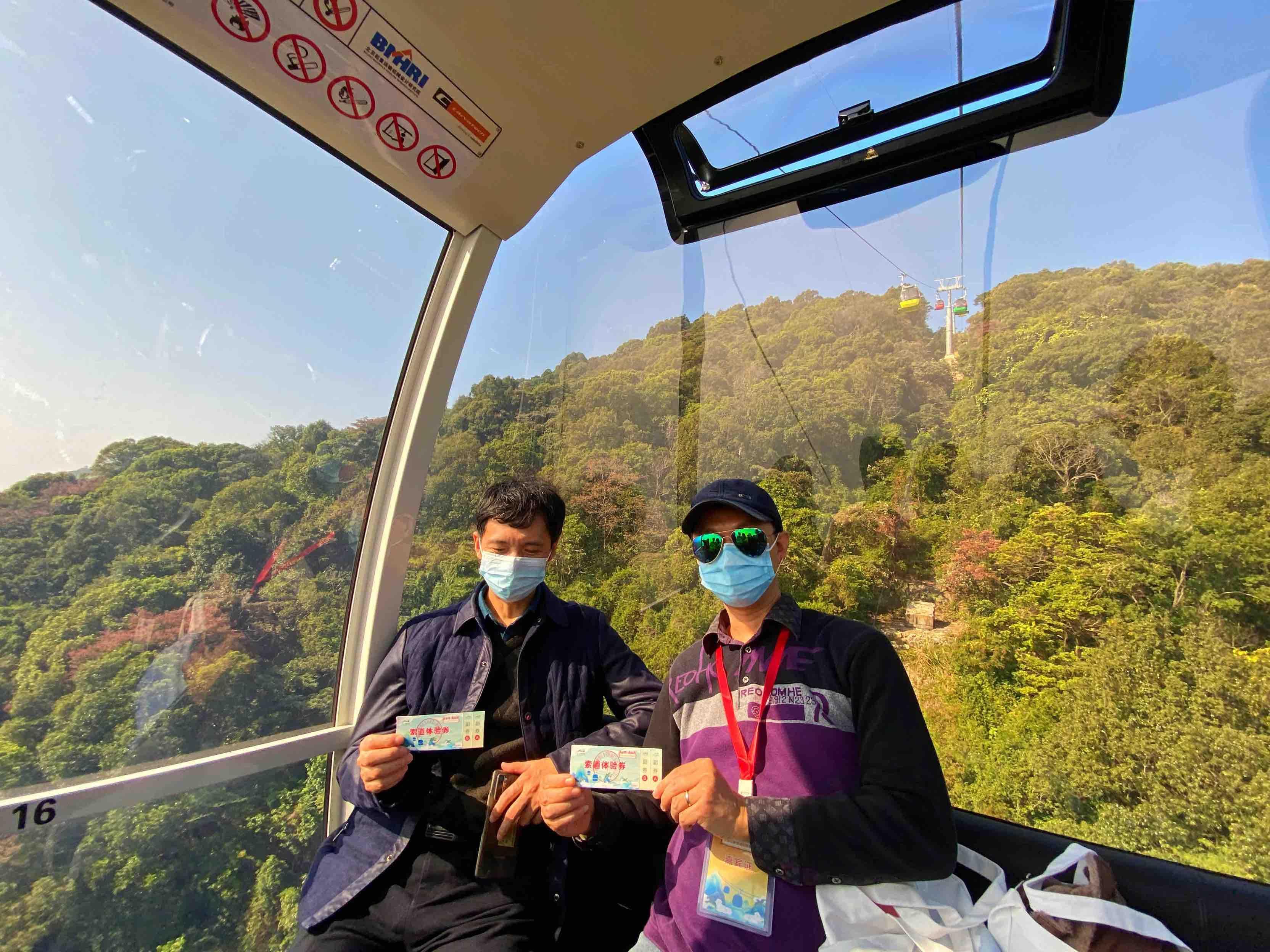 惠州罗浮山全国最长的索道,惠州罗浮山新索道