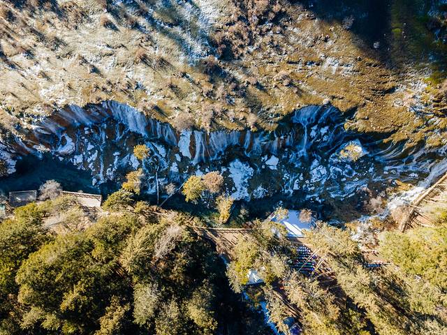 冬日梦幻童话九寨沟12月出发,九寨沟翠海蓝冰