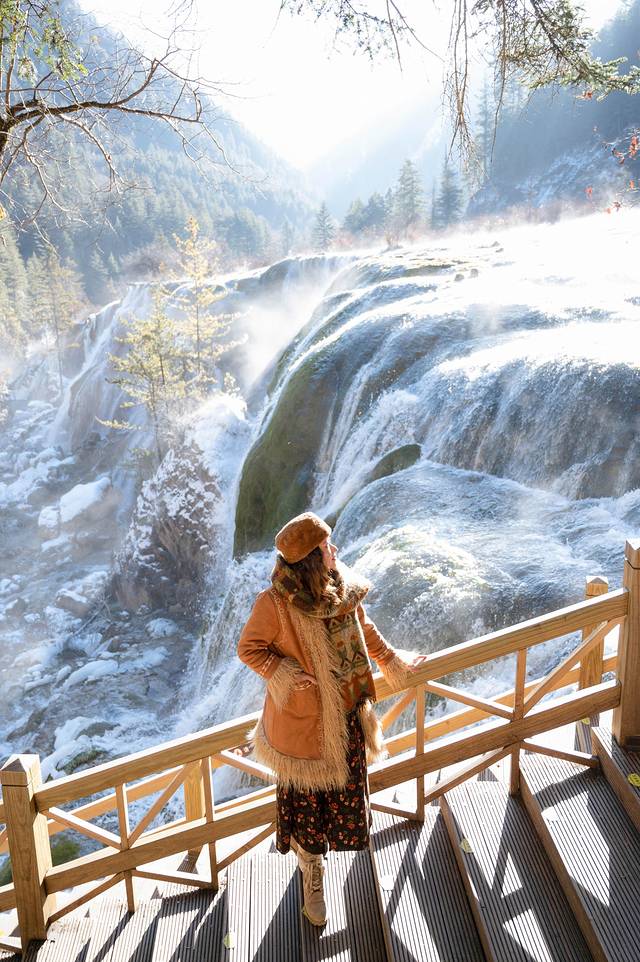 冬日梦幻童话九寨沟12月出发,九寨沟翠海蓝冰