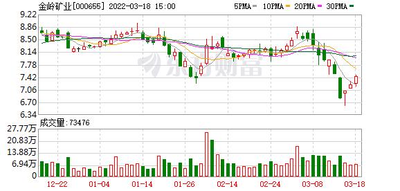 金岭矿业集团股票,金岭矿业分红扩股记录