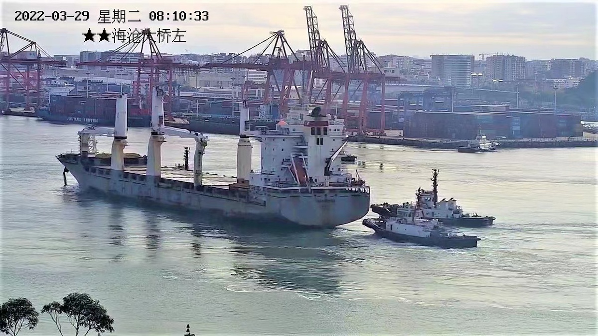 迅速响应！厦门海事局交管中心紧急处置大型杂货船主机失控险情