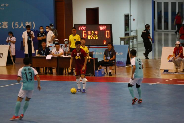 社会力量推动足球发展,陕西十七运西安五人制足球比赛