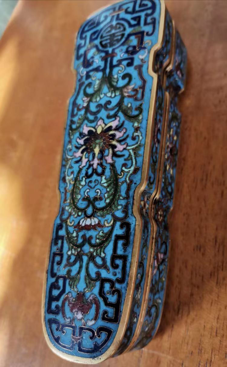 明代景泰蓝鼎,明代掐丝珐琅景泰蓝