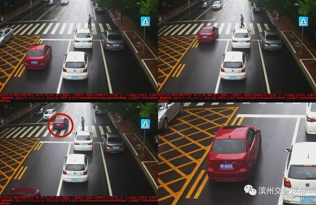 滨州不礼让行人扣多少分罚多少钱,山东滨州交警查酒驾不规范行为