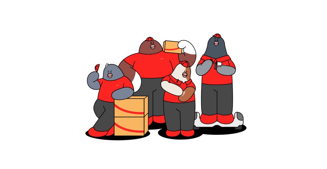 顺丰动漫形象图片,顺丰快递形象