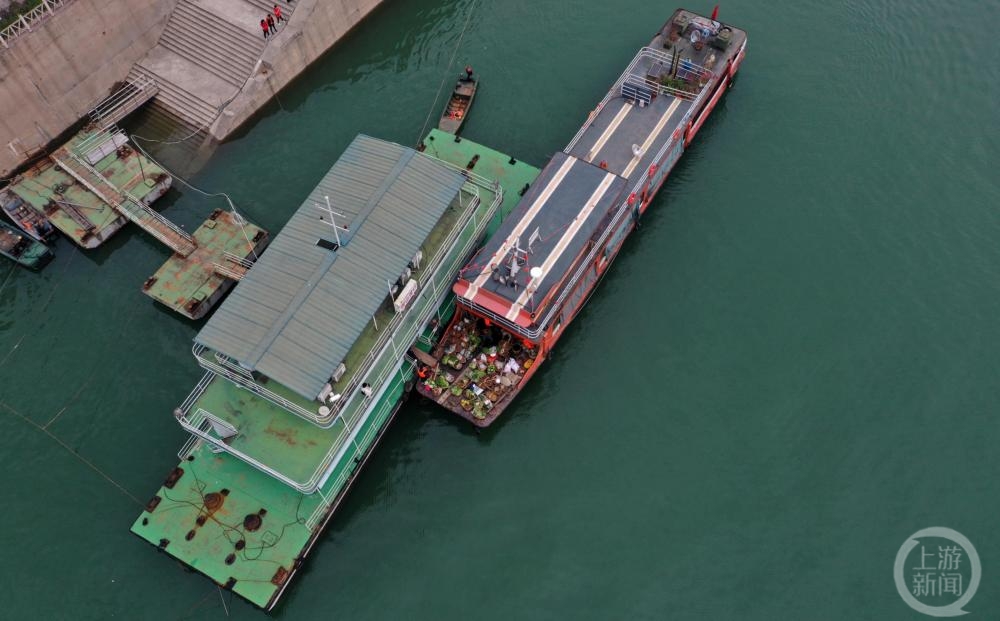 重庆忠县水上公交船,重庆忠县水上公交