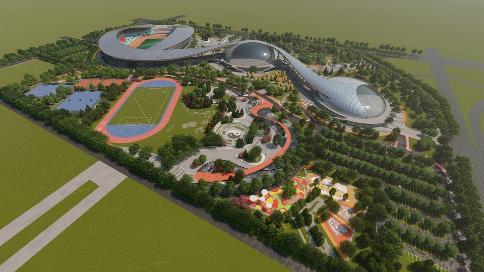 平凉泾川文汇,泾川城西体育公园