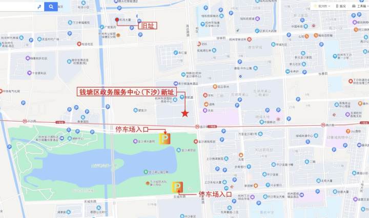 杭州市钱塘新区办事服务中心图片,杭州钱塘新区办事中心在哪里