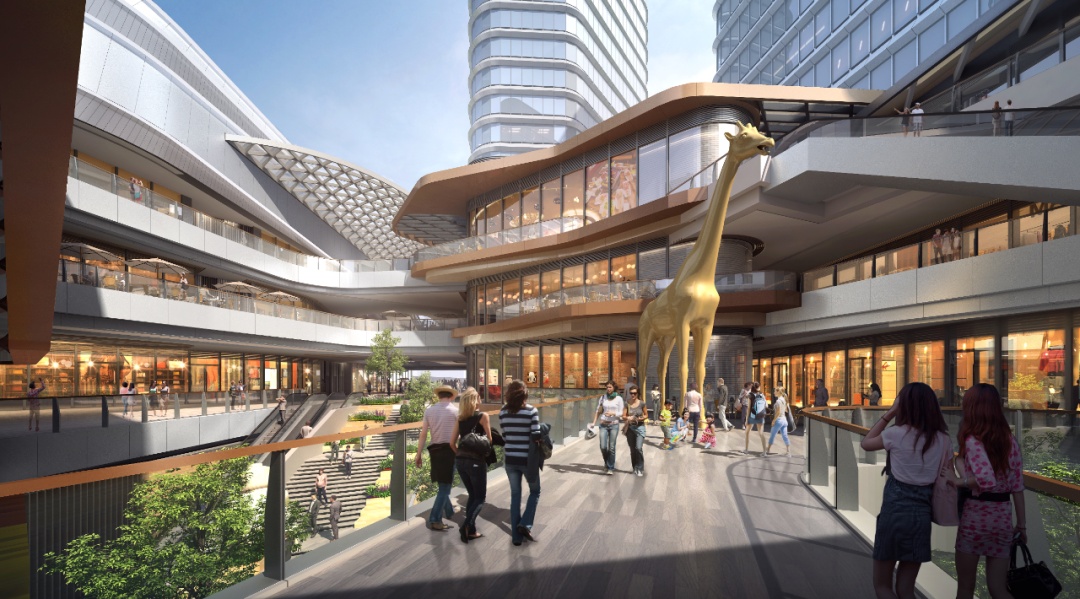 苏河湾新商场,上海金融街商业综合体