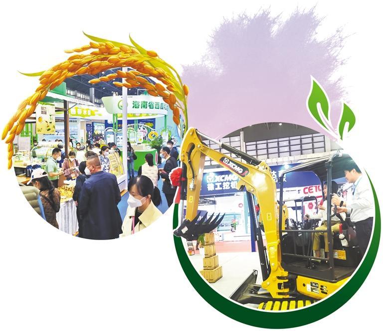 特色农产品走俏农博会,农产品特产比较火爆