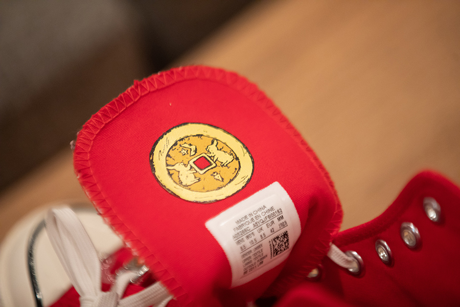 匡威cnychuck70新年系列,匡威chuck70白配色