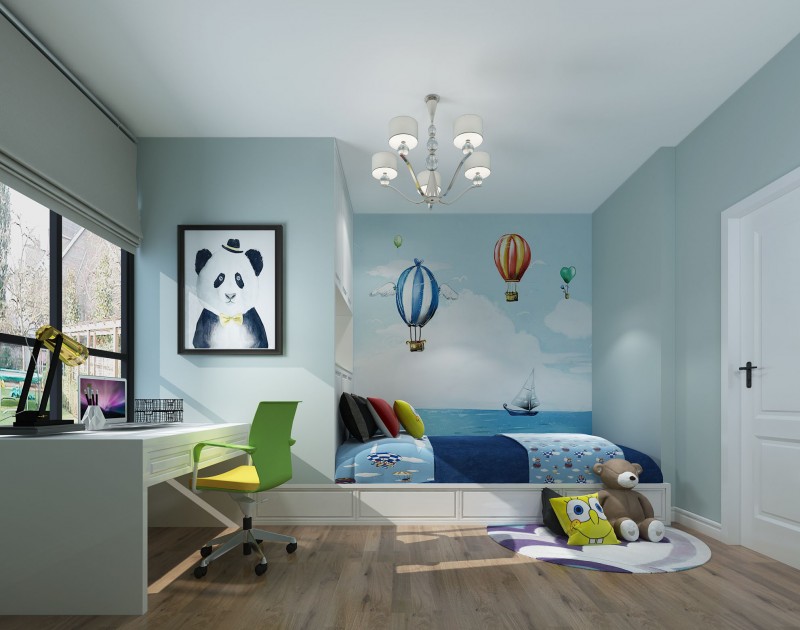 主卧儿童房长辈房的灯光设计,儿童房装修灯具风格