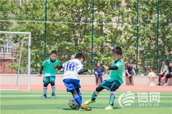 绿茵逐梦想，拼搏向未来青岛镇江路小学足球节掀高潮