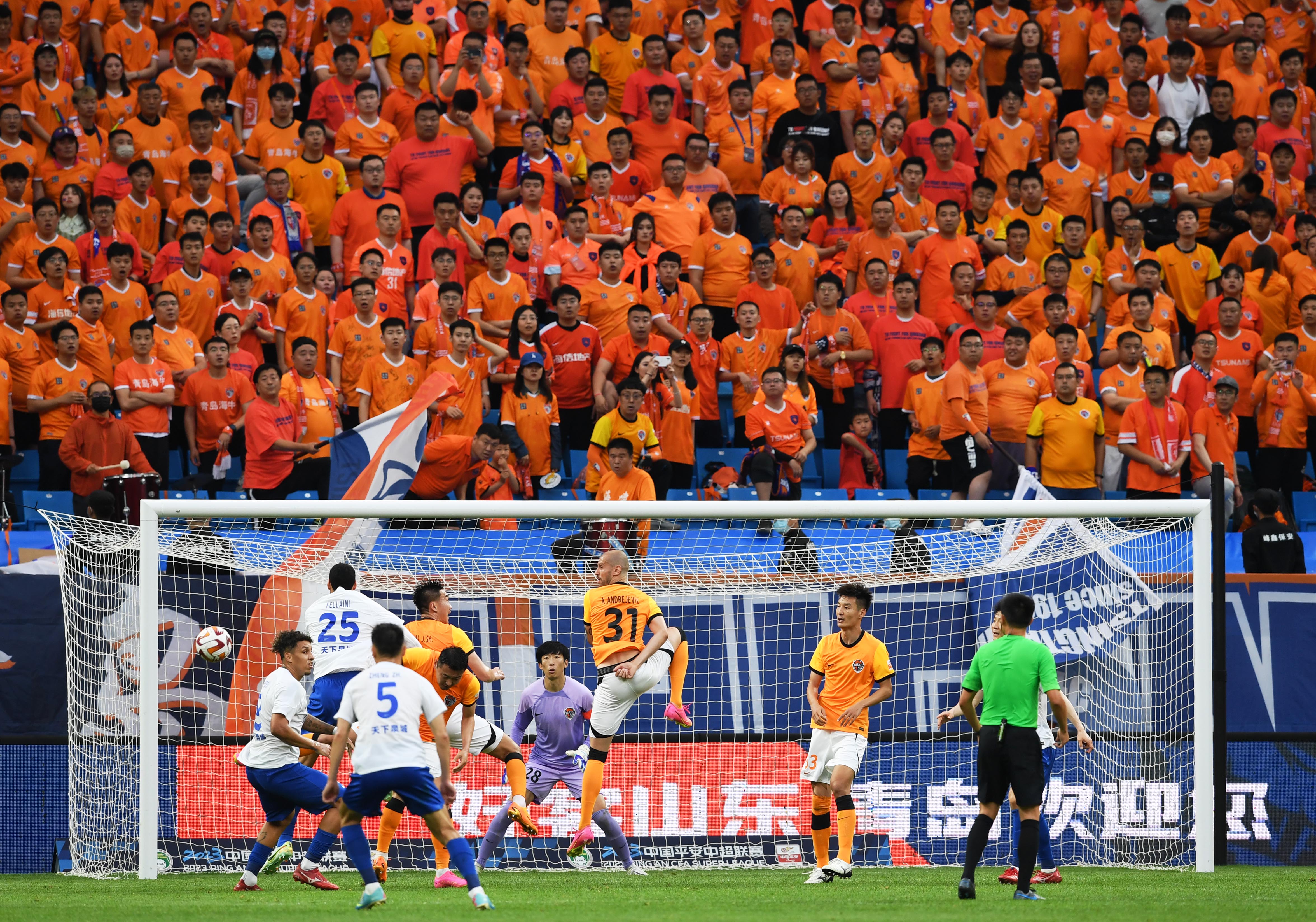 青岛海牛vs山东泰山,中超青岛海牛vs山东泰山直播吗