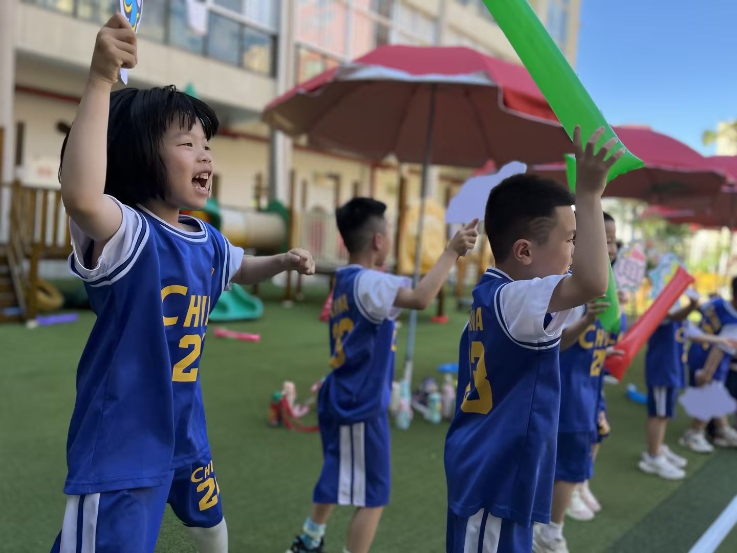 六一幼儿园放飞梦想快乐成长,鹤鸣实验幼儿园庆六一