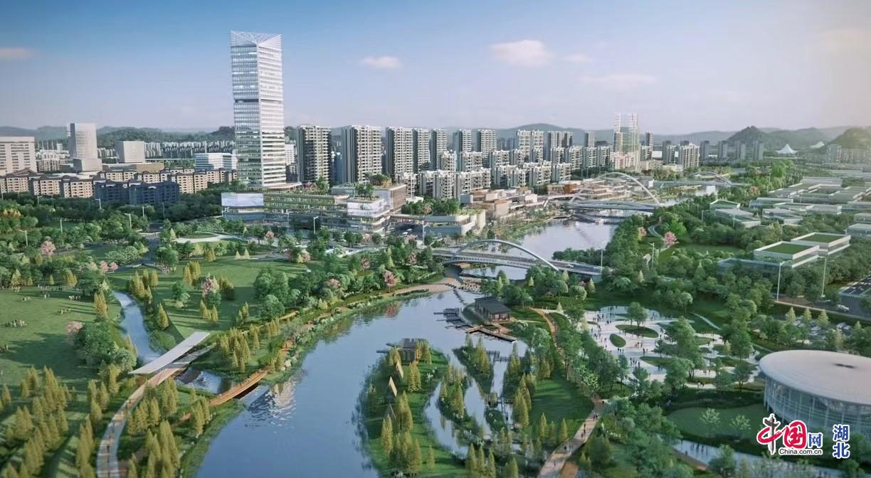 武汉新城十大项目沿中轴线布局,武汉新城重点项目集中开工