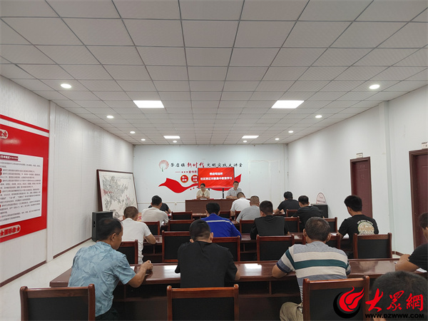 阳信县劳店司法所开展《中华人民共和国社区矫正法》实施三周年系列学习宣传活动