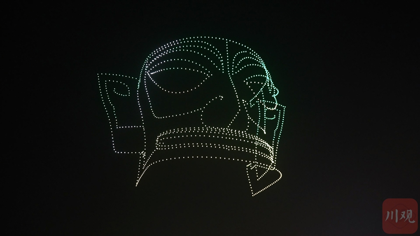 龙翔九天动画,龙飞九天无人机表演